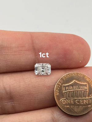 Lab Grown Diamond Emerald Radiant Cut EF/VS1 IGI Certified 1-5 Carats Loose Stone for Jewelry Rings Earrings and Necklaces