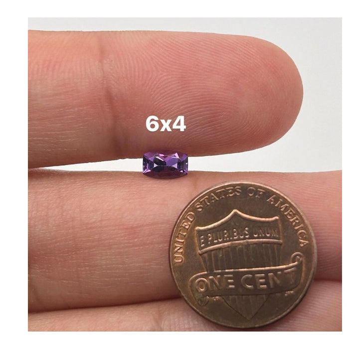 Natural Loose Amethyst Barrel Cut AA Quality Available in 6x4MM-7x5MM