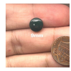 Round Calibrated Cabochon Better Bloodstone