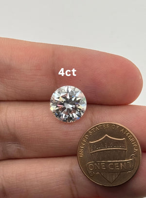 Lab Grown Diamond Round Brilliant Cut - EF Color VS1 Clarity - IGI Certified 1-5 Carats Loose Stones for Jewelry