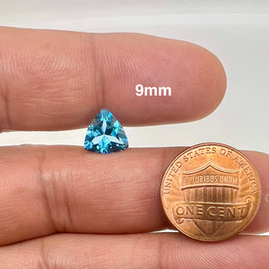 Swiss Blue Topaz Trillion Cut