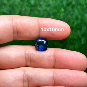 Rare Natural Blue Sapphire – 7.51 Carat Cushion Cut, GIA Certified Loose AA Quality Sapphire, One-of-a-Kind Collector’s Gemstone