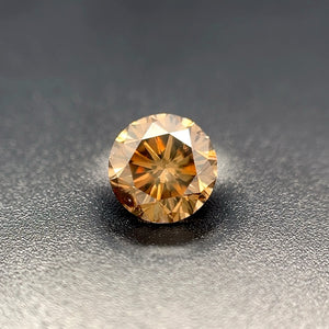 1.33 Cts Natural Fancy Brown Diamond I1 Quality Round Cut