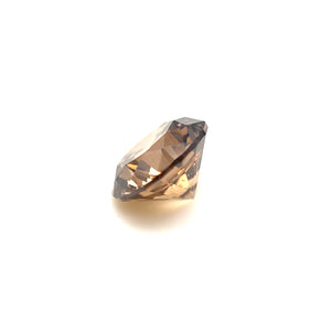 1.33 Cts Natural Fancy Brown Diamond I1 Quality Round Cut