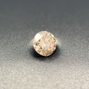 0.49 Cts Natural Fancy Brown Diamond I1 Quality Round Cut