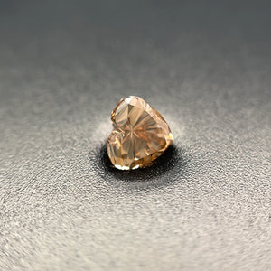 0.47 Cts Natural Fancy Brown Diamond SI2 Quality Heart Cut