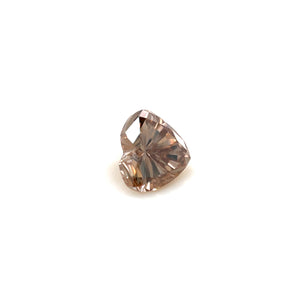 0.47 Cts Natural Fancy Brown Diamond SI2 Quality Heart Cut