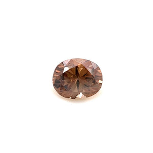 0.46 Cts Natural Fancy Brown Diamond SI1 Quality Oval Cut