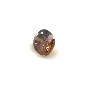 0.46 Cts Natural Fancy Brown Diamond SI1 Quality Oval Cut