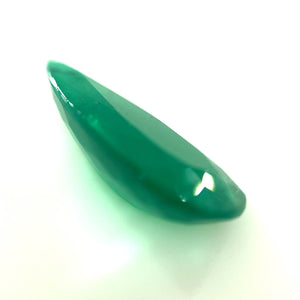 Natural Green Emerald Gemstone - 22.86x11.45mm Pear Cut 8.86 Ct Loose Stone for Jewelry Making, Birthstone, May Gemstone