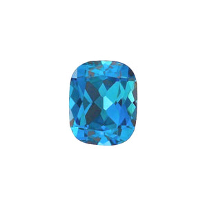 Swiss Blue Topaz Elongated Cushion Cut