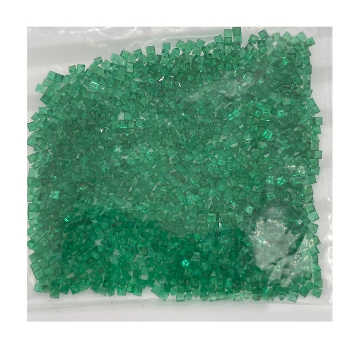 Natural Emerald Square Step cut AAA Quality Available in 1/2ct and 1ct lots