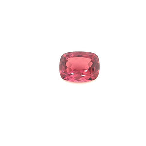 Natural Loose Pink Tourmaline 2.10 Cts Cushion Elongated AAA Quality 9.2x7.2mm Precision Cut Gemstone