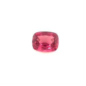 Natural Loose Pink Tourmaline 2.34 Cts Cushion Elongated AAA Quality 9x7mm Precision Cut Gemstone