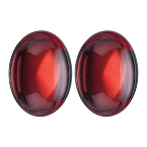 Natural Mozambique Garnet Oval Shape AA Calibrated Cabochon Available in 5x3MM-12x10MM