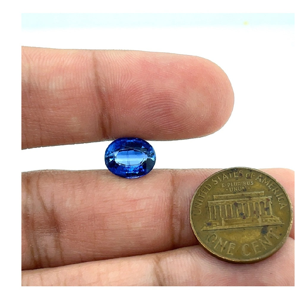 AAA+ Natural Loose Kyanite Faceted Cut AAA+ Quality Natural Kynite store Gemstone Oval Loose Kyanite For Making Jewellery