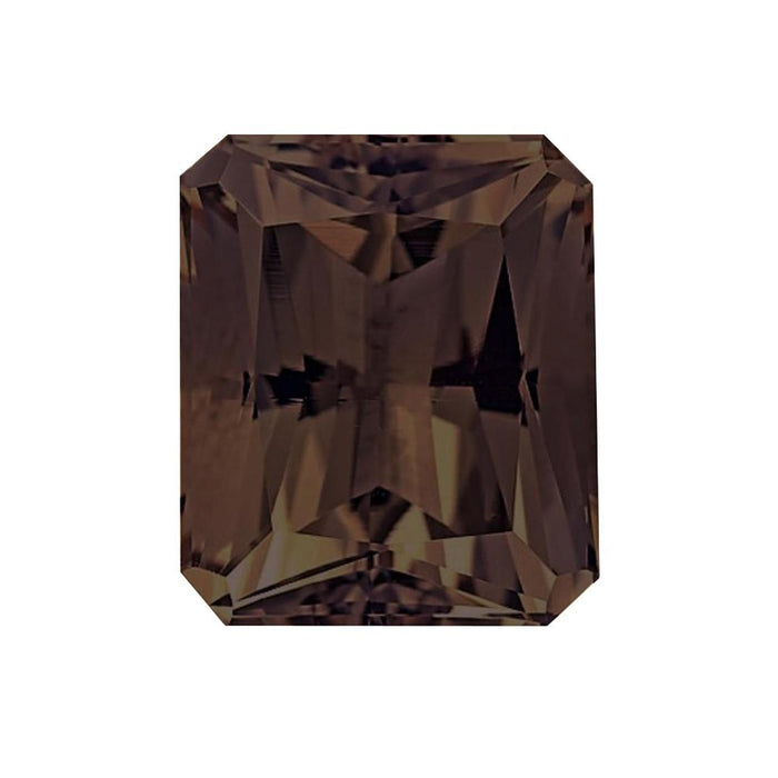 Natural Loose Smokey Quartz Emerald Radiant Cut