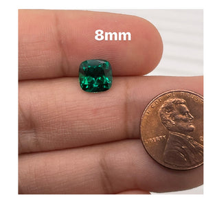 8x8MM (Weight range-1.69-2.07 cts each stone)