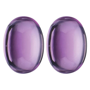 Natural Loose Amethyst Oval Cabochon Cut