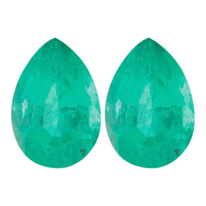 Natural Emerald Pear Shape AA Quality Loose Gemstone Available from - 6x4MM -8x6MM