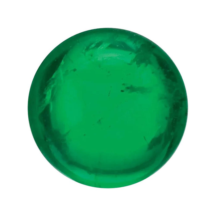 Natural Round Cabochon Loose Emerald