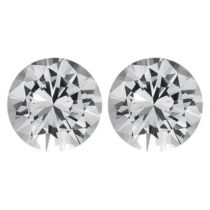 Round Faceted Better White Sapphire