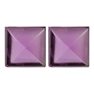 Natural Loose Amethyst Square Cabochon Cut