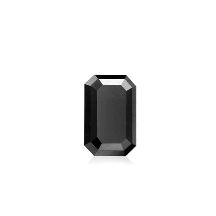 Loose Black Diamond Emerald Shape AAA Quality Available in Single and Pair From 4x3MM- 6x4MM